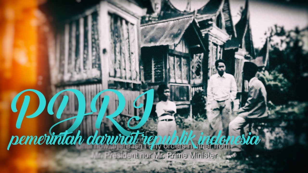 PDRI/Pemerintah Darurat Republik Indonesia