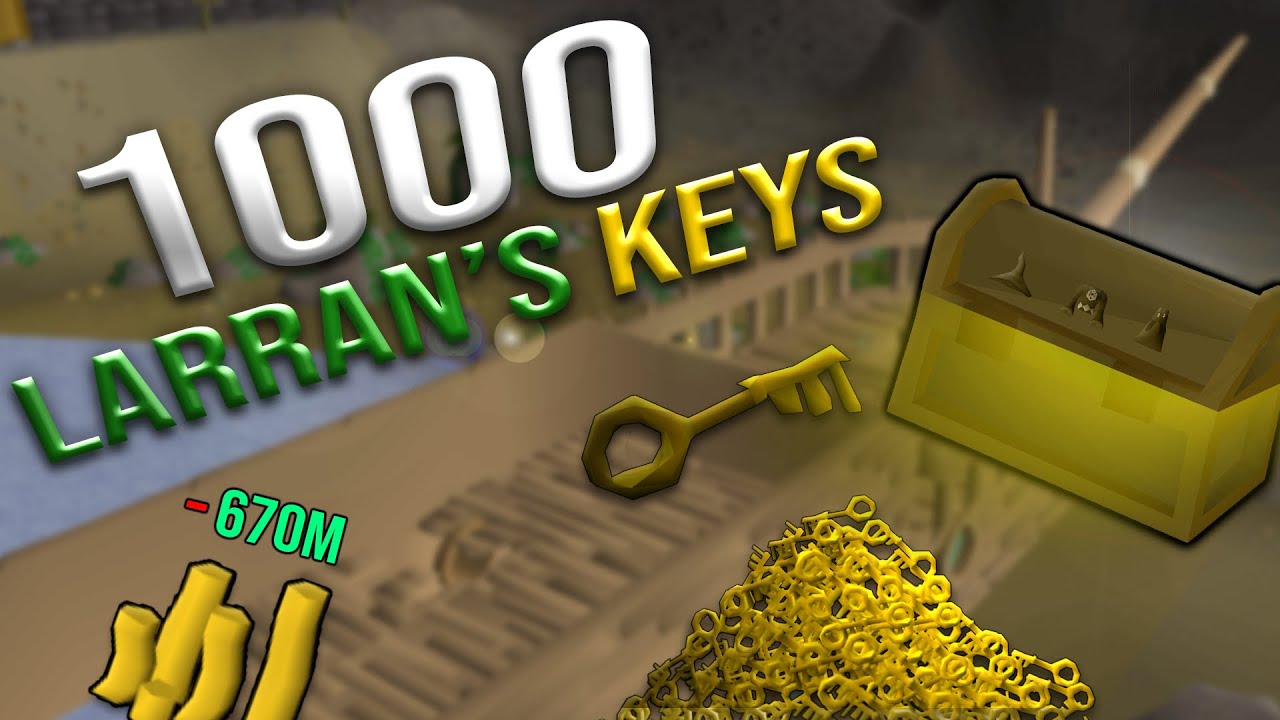 Loot From 1,000 Larran's Keys