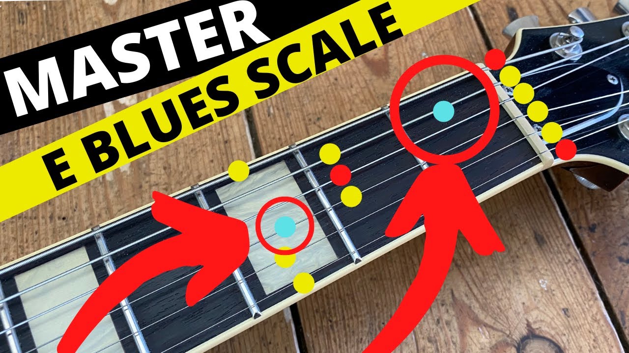 10 Must Know RIFFS - Open E BLUES Scale!
