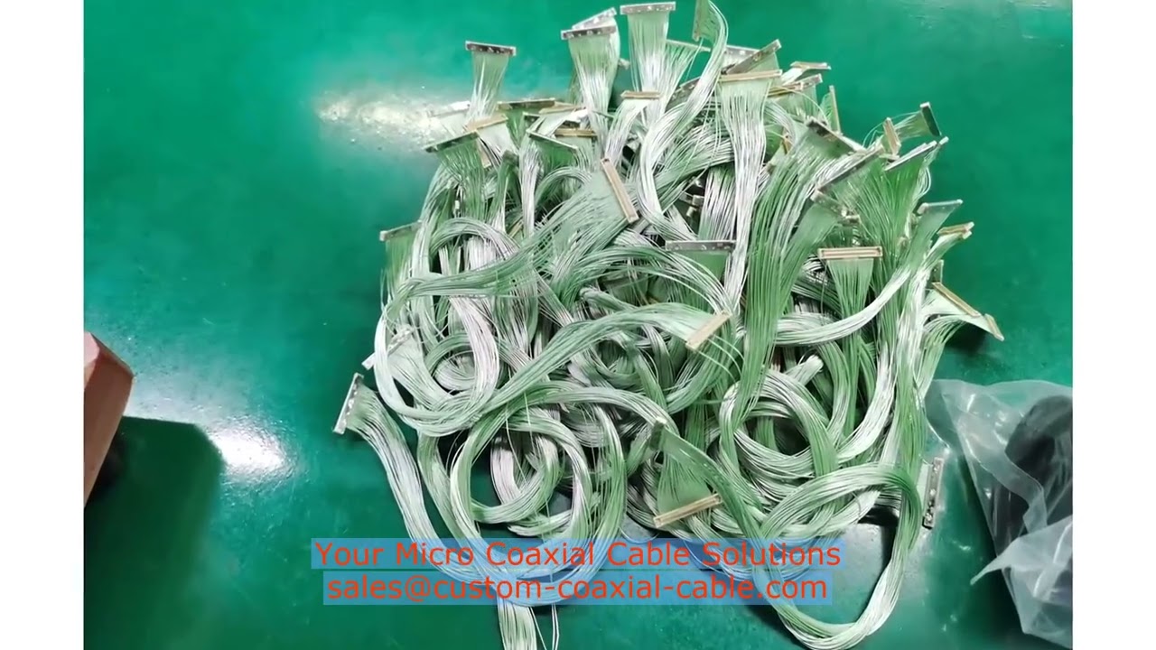 fine-pitch coax cable Taiwan distributor flat cable assembly apple 30 pin cable near me Hub Motor Wi