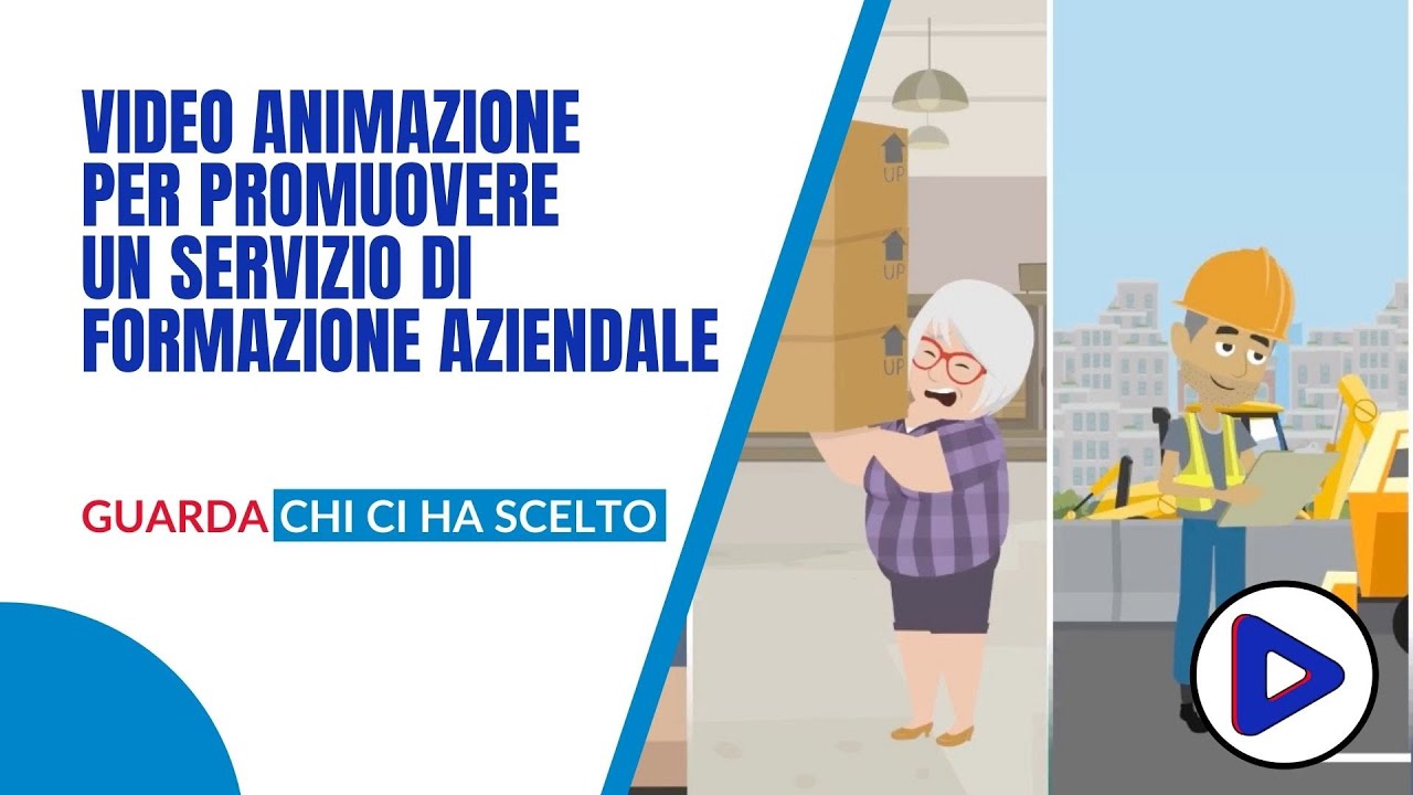 Cartone Animato/Graphic Motion - Sicurezza sul Lavoro - Presentazione Animata.it
