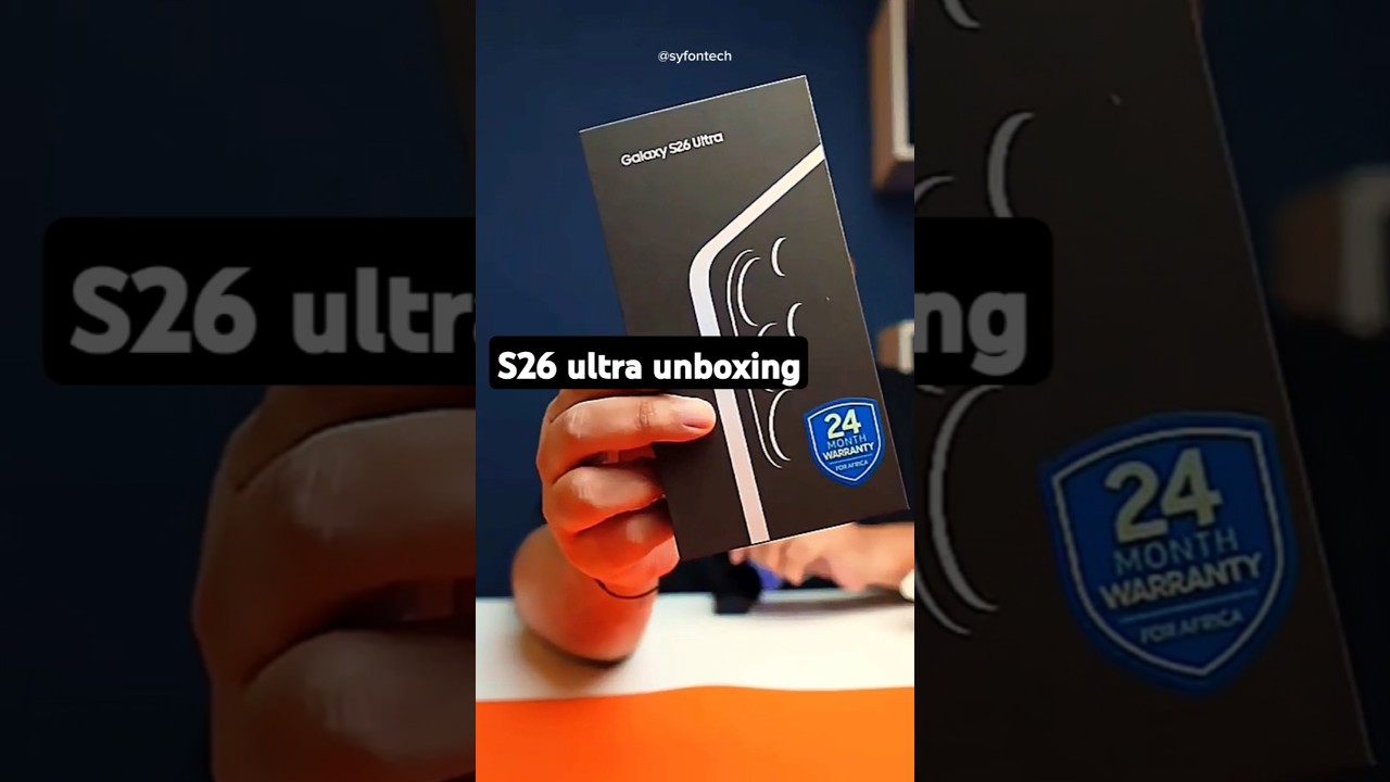 Samsung Galaxy s26 Ultra - Unboxing & First Look 🔥 #galaxys26ultra #samsunggalaxys26ultra #s26ultra