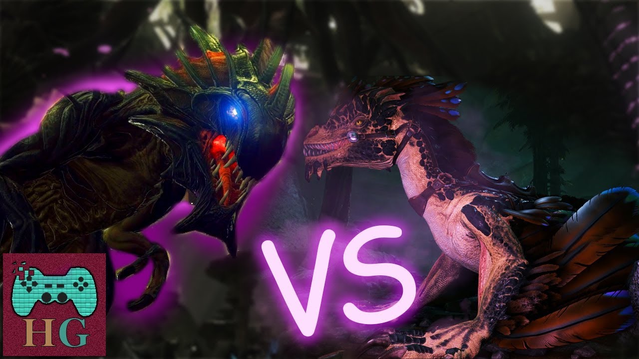 Ark Aberration - Reaper Queen Vs 100 Rock Drake