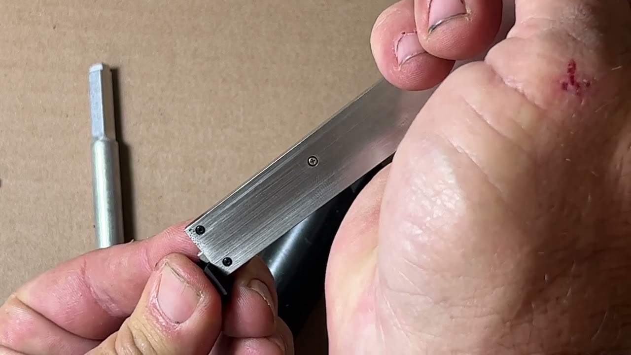 1911 Front Sight Install