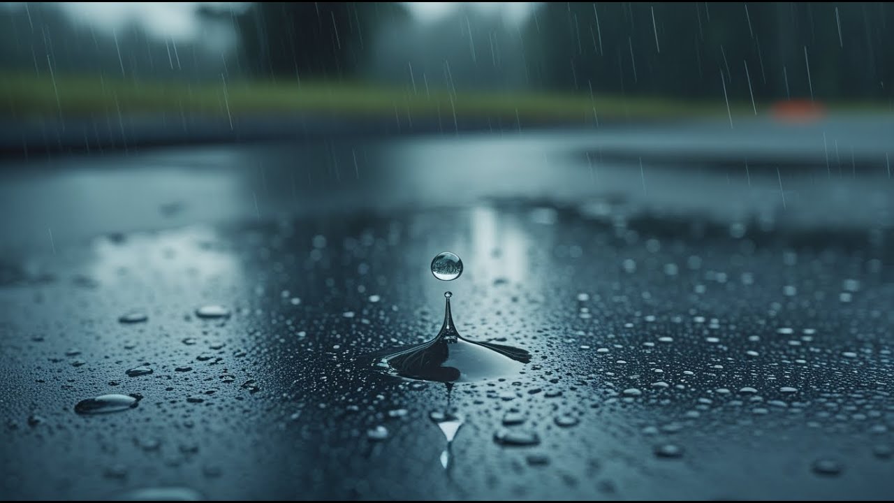 Gentle Rain on Wet Ground