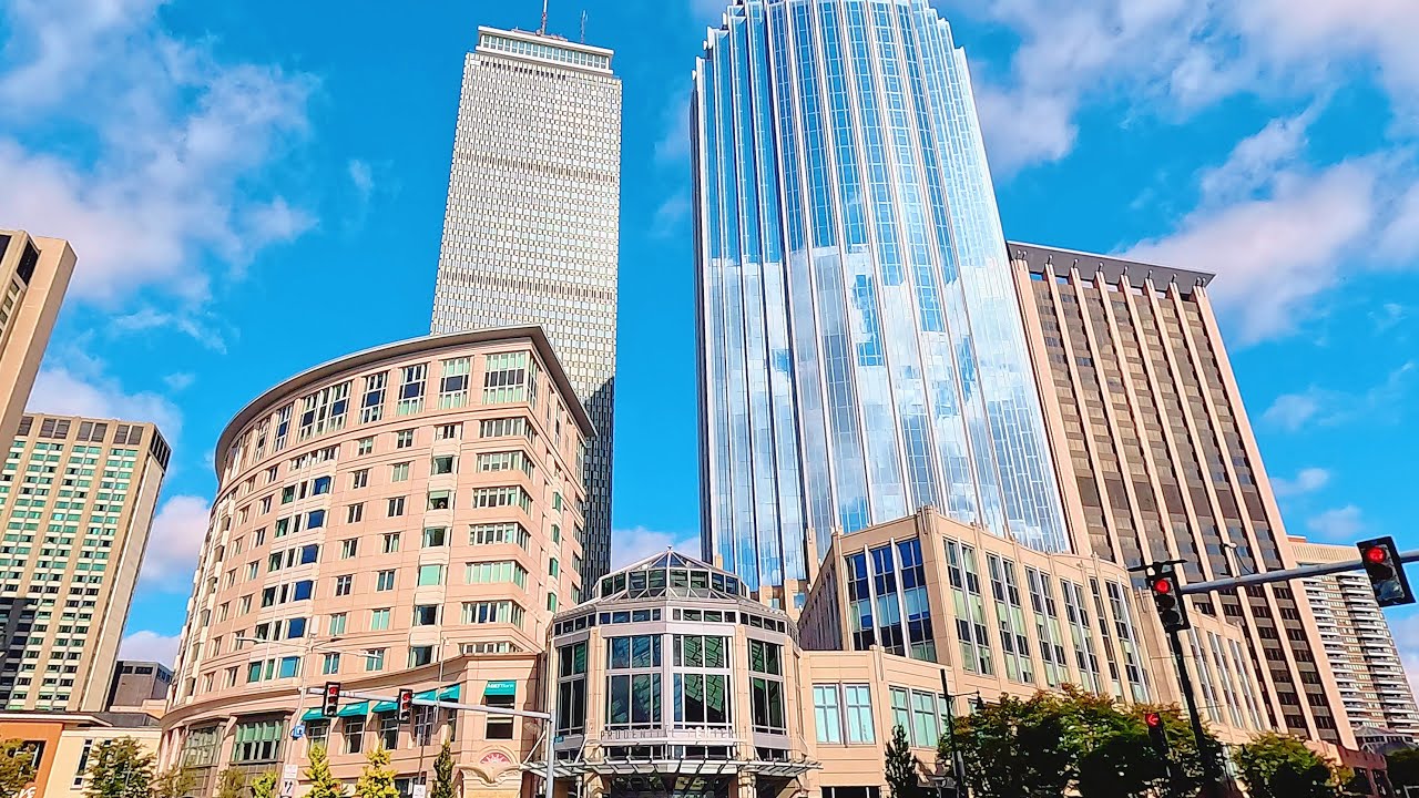 Boston Back Bay 2024 Walking Tour in 4K - Boston, Massachusetts