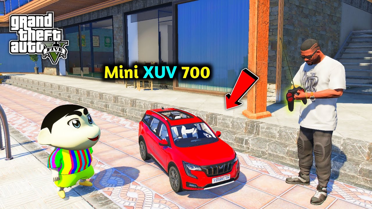 Franklin & shinchan Buy Mini RC XUV 700 Car in GTA 5 | JNK GAMER