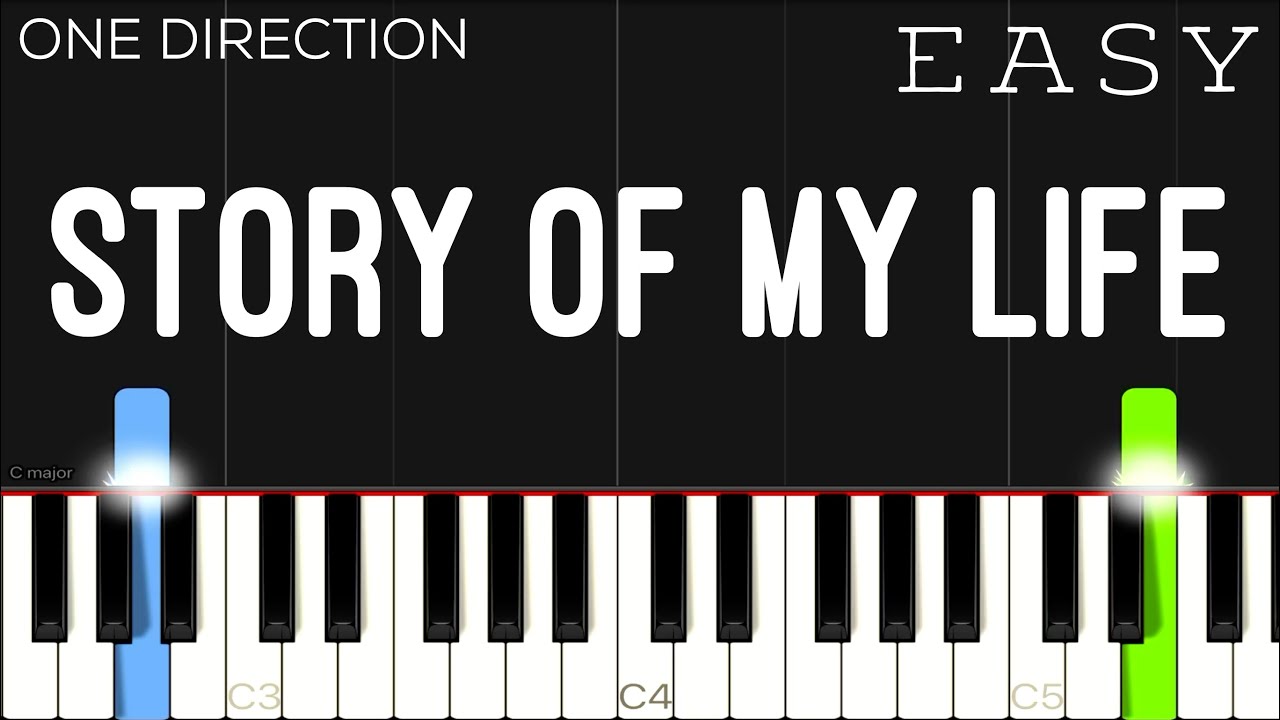 One Direction - Story Of My Life | EASY Piano Tutorial