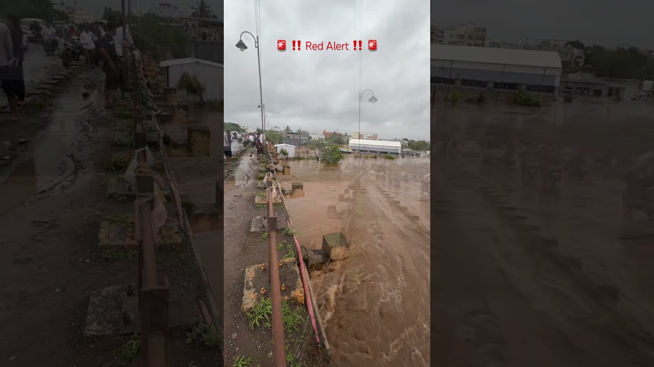 🚨 Red Alert in Pune, Maharashtra #monsoon #rainyday #punemonsoon #rain #cloud #dehugaon #weather