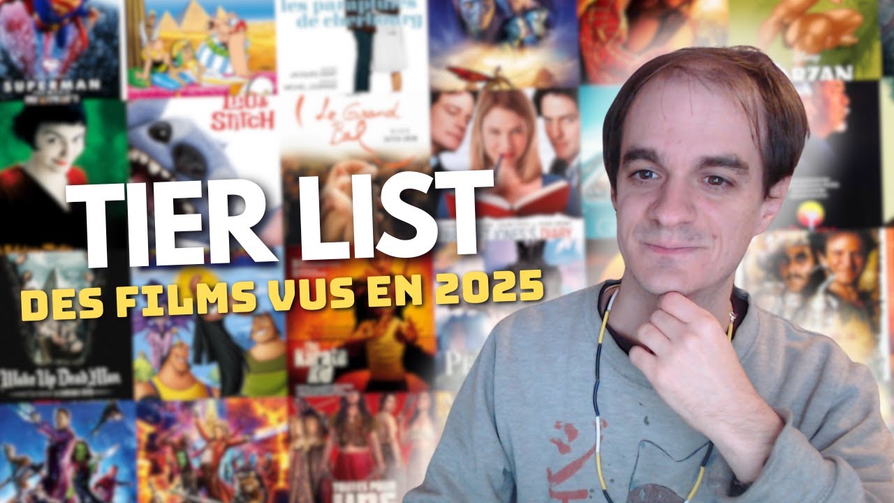 Ma Tier List des films vus en 2025 (ft. une chérie :3)