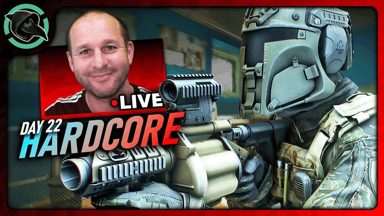 HARDCORE DAY 22 FILMING - Escape From Tarkov