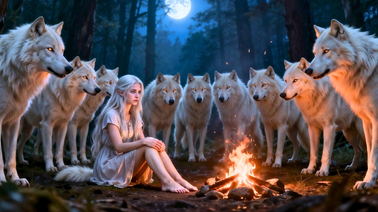 Rejected Omega by the Fire — By Midnight, Twenty Wolves Lay at Her Side