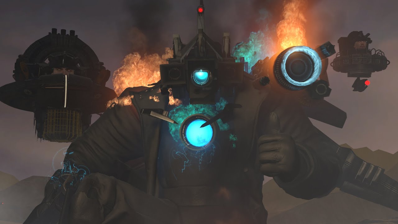 What If The Chair saves Titan Cameraman in skibidi toilet 77