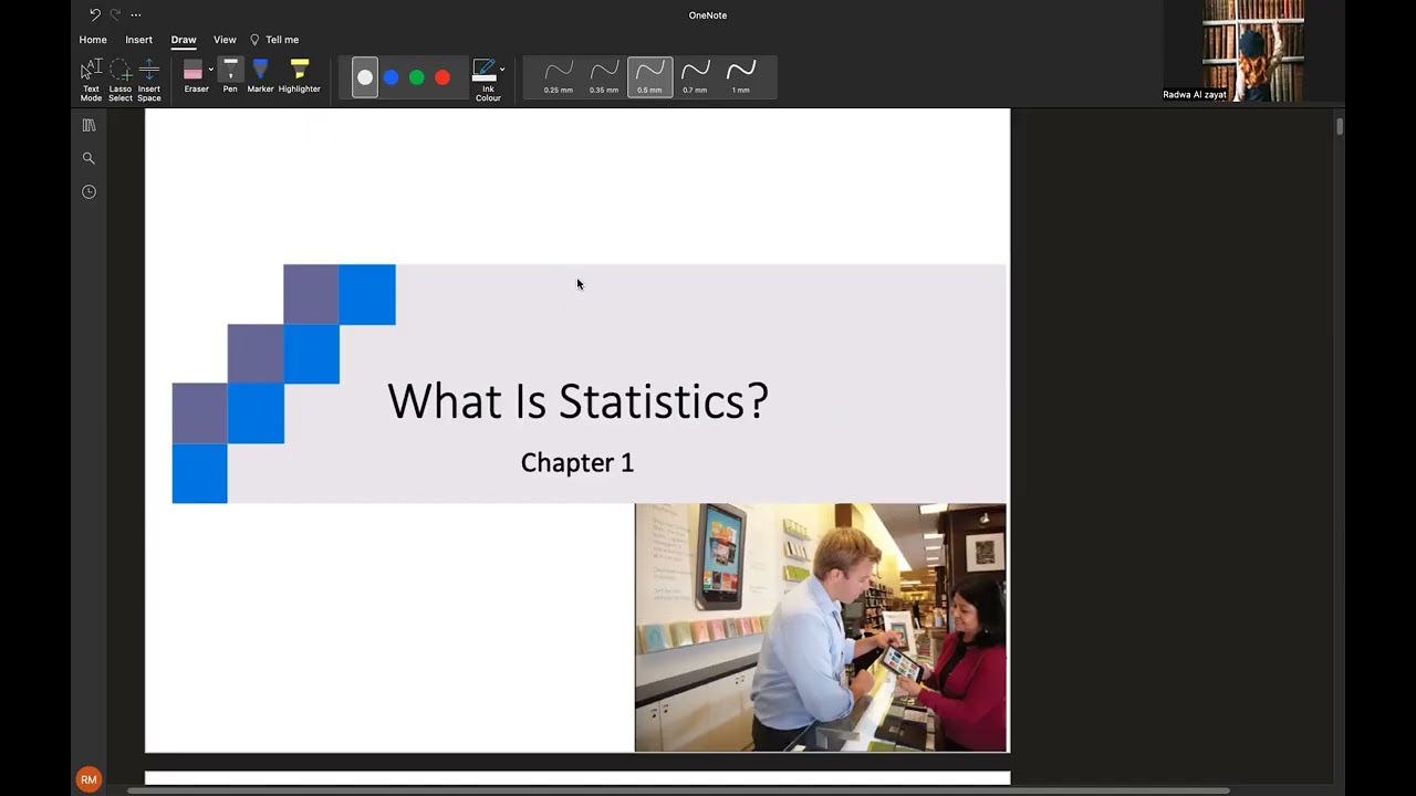 كلية الجبيل الصناعية Stat - chapter 1 - part 1