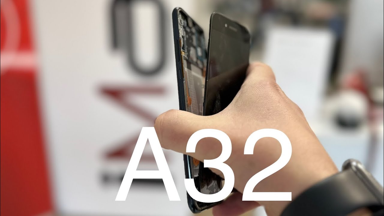 Samsung A32 screen replacement sostituzione schermo iMania