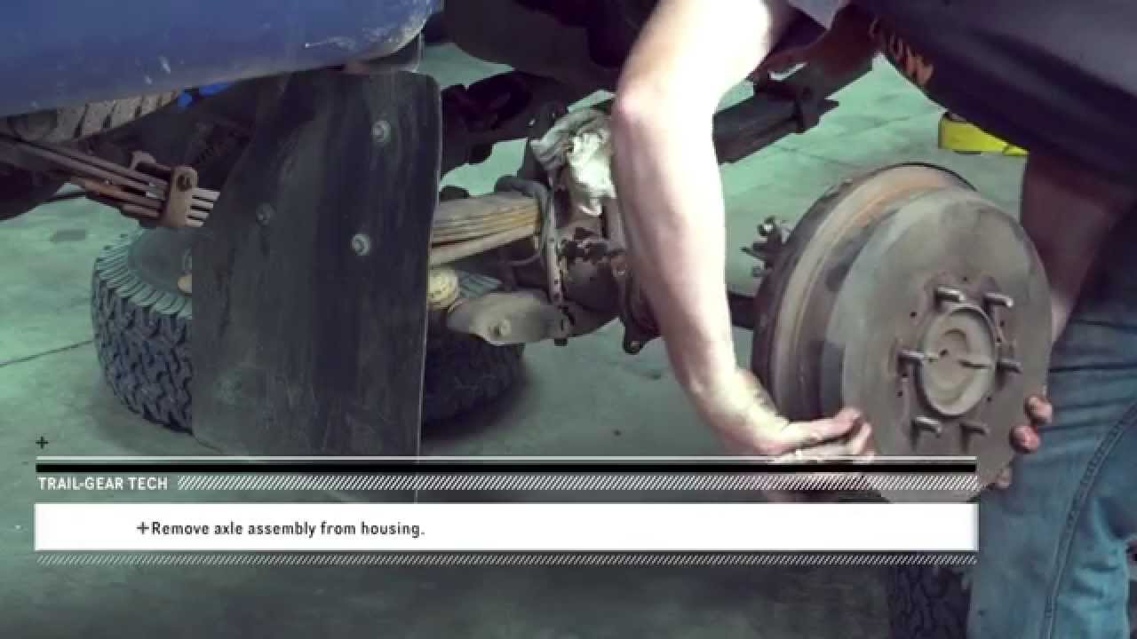 Trail Gear Tech: Longfield&trade; Rear Axle Install