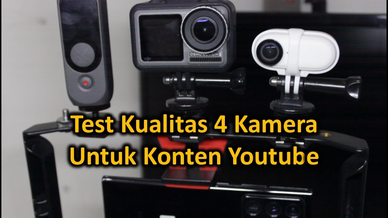 Review Kamera Insta360 Go2 Vs. Fimi Palm2 Vs. DJI Osmo Action Vs. Samsung Galaxy Note 20 Ultra