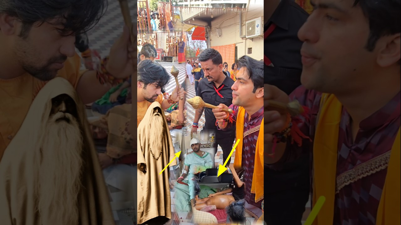 स्वयं सन्यासी बाबा को आना पड़ा / bageshwar dham short video / bageshwar baba / chamatkari baba