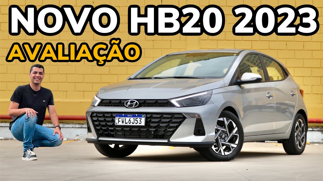 AVALIA&Ccedil;&Atilde;O HYUNDAI HB20 2023 TURBO - Falando de Carro