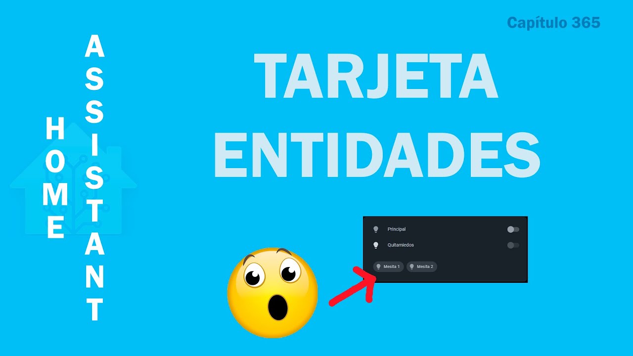 Tarjeta entidades Home Assistant