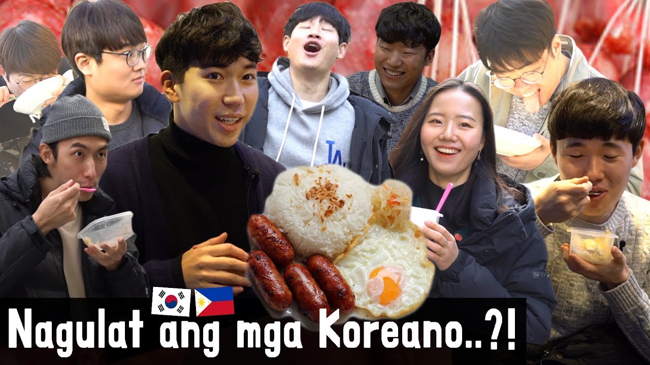 Ang reaksyon ng mga Koreano sa Longganisa!?
