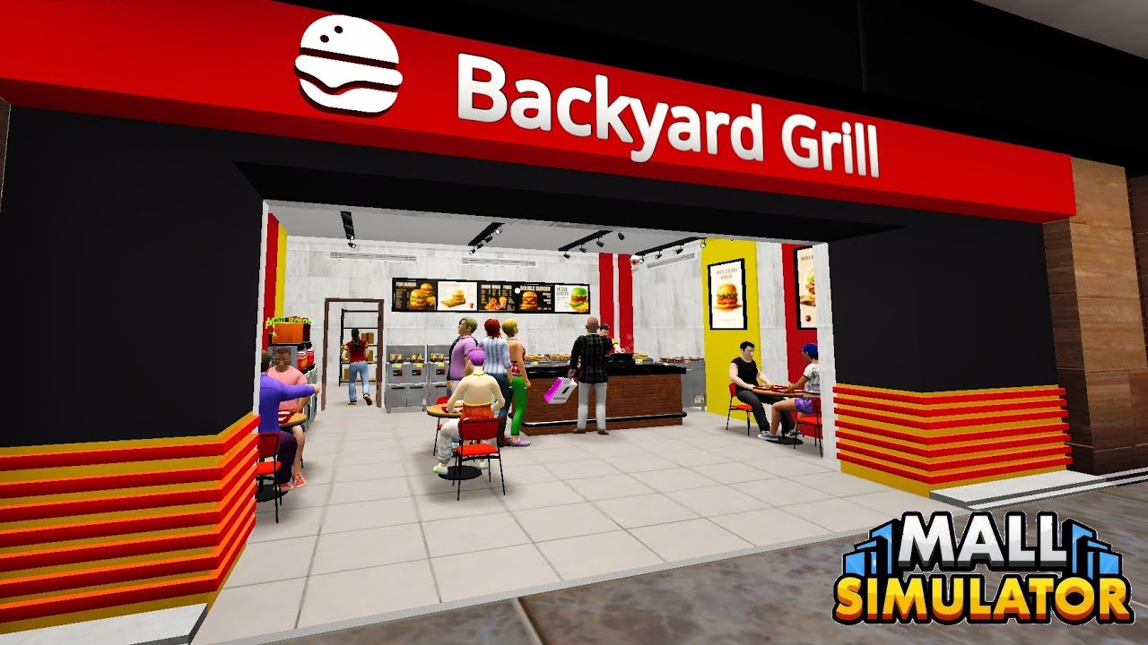 Bringing The Grill To The Mall For Good Eats ~ Mall Simulator