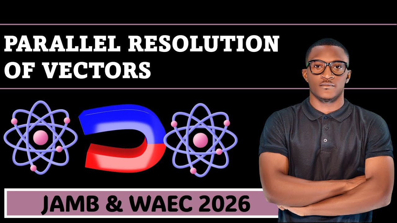 PARALLEL RESOLUTION OF VECTORS (SCALARS & VECTORS) (PHYSICS JAMB AND WAEC 2026) (UTME 2026)