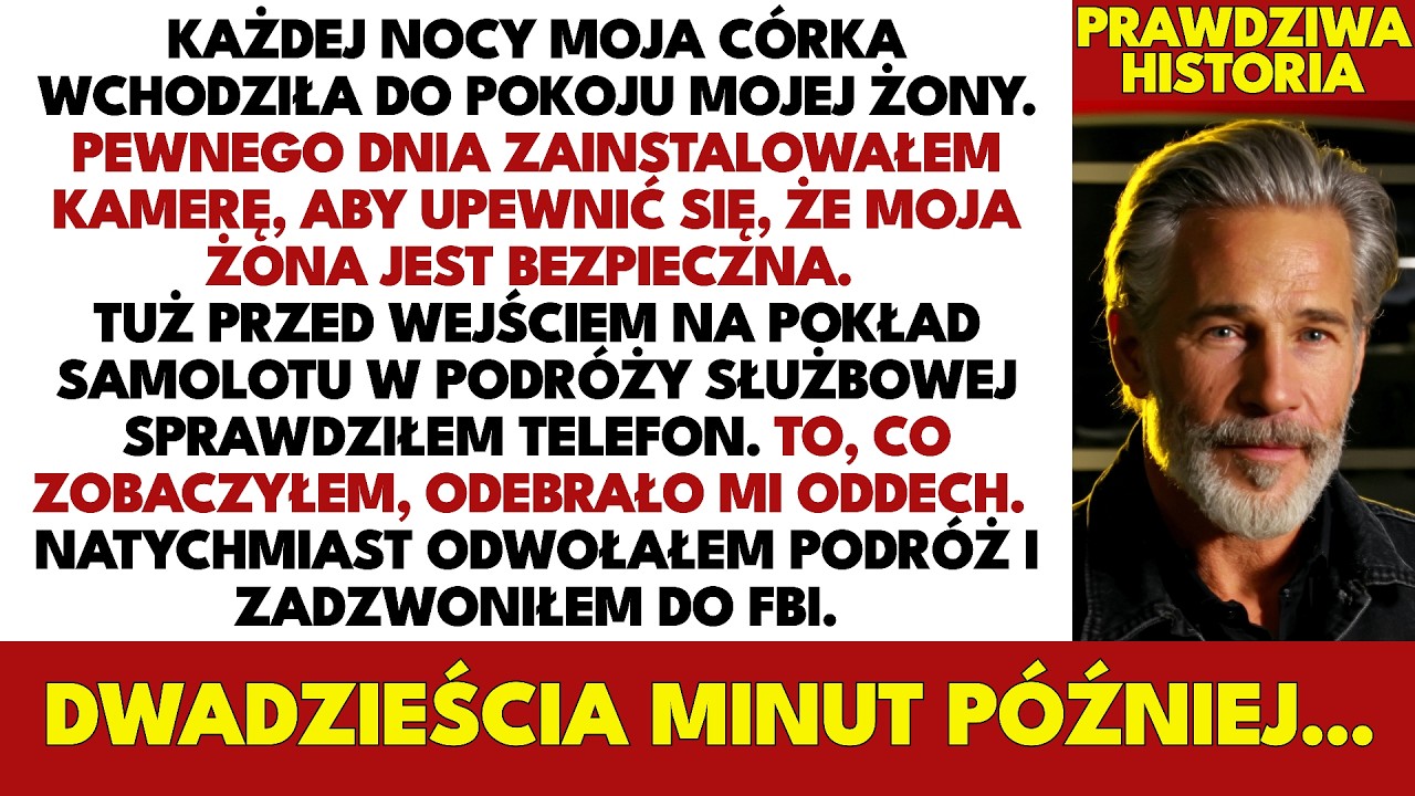Każdej Nocy Moja Córka Wchodziła Do Pokoju Mojej Żony — To Co Pokazała Kamera…