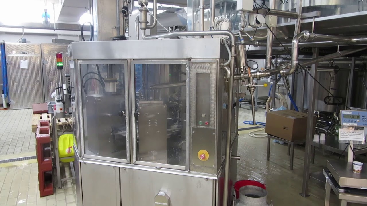 AMPACK  Ammann 6/2 Cup Filling Machine