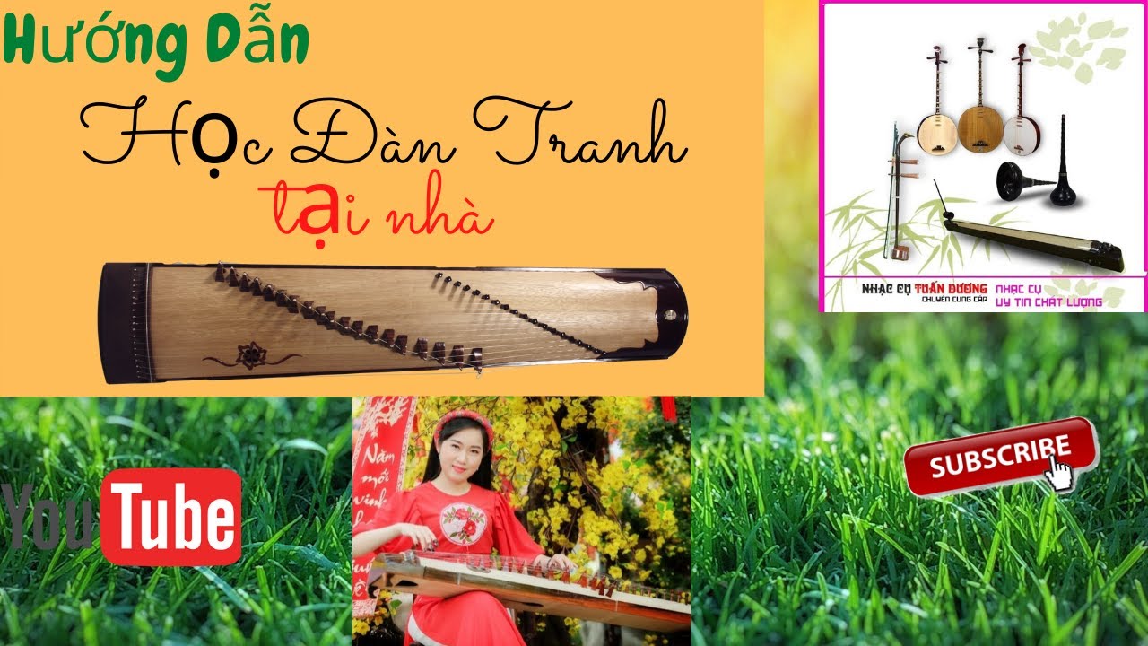 Tự Học Đàn Tranh Tại Nhà - Bài Chạy Ngón 03 || Nhạc Cụ Tuấn Dương