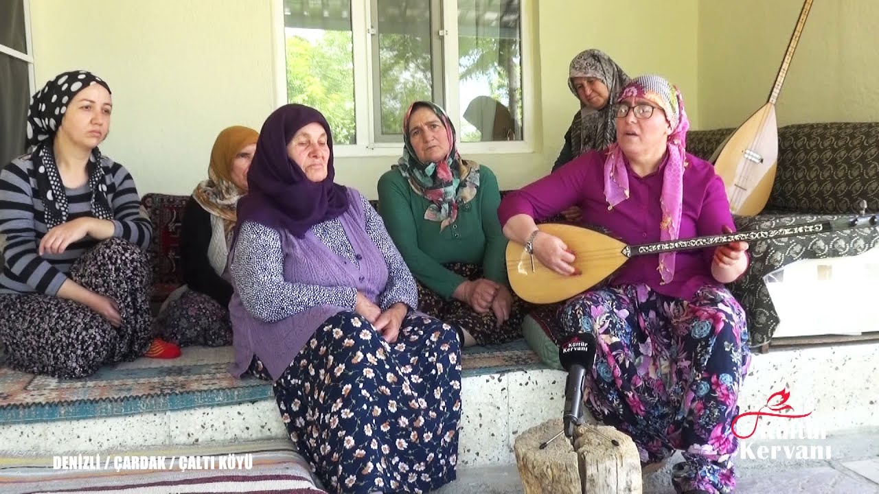 YENİ BİR GÜZELLİK - Sultan Bacı kendi köyünde akrabaları ile çaldı söyledi - HATÇAM TÜRKÜSÜ