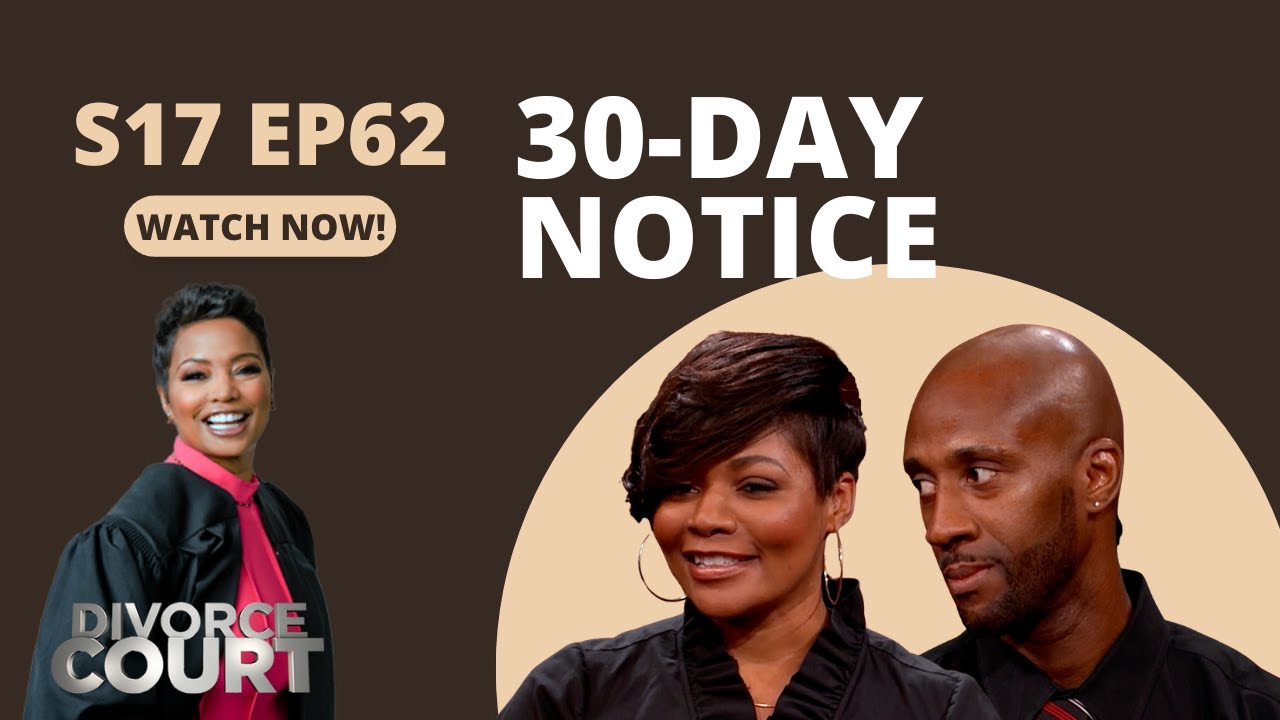 Divorce Court: Angela vs. Curlett - 30-Day Notice