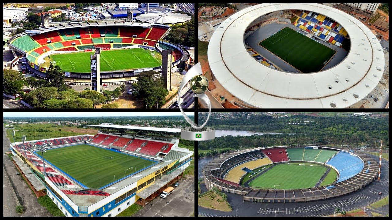 TODOS os ESTÁDIOS da SÉRIE D do BRASILEIRÃO em 2021!