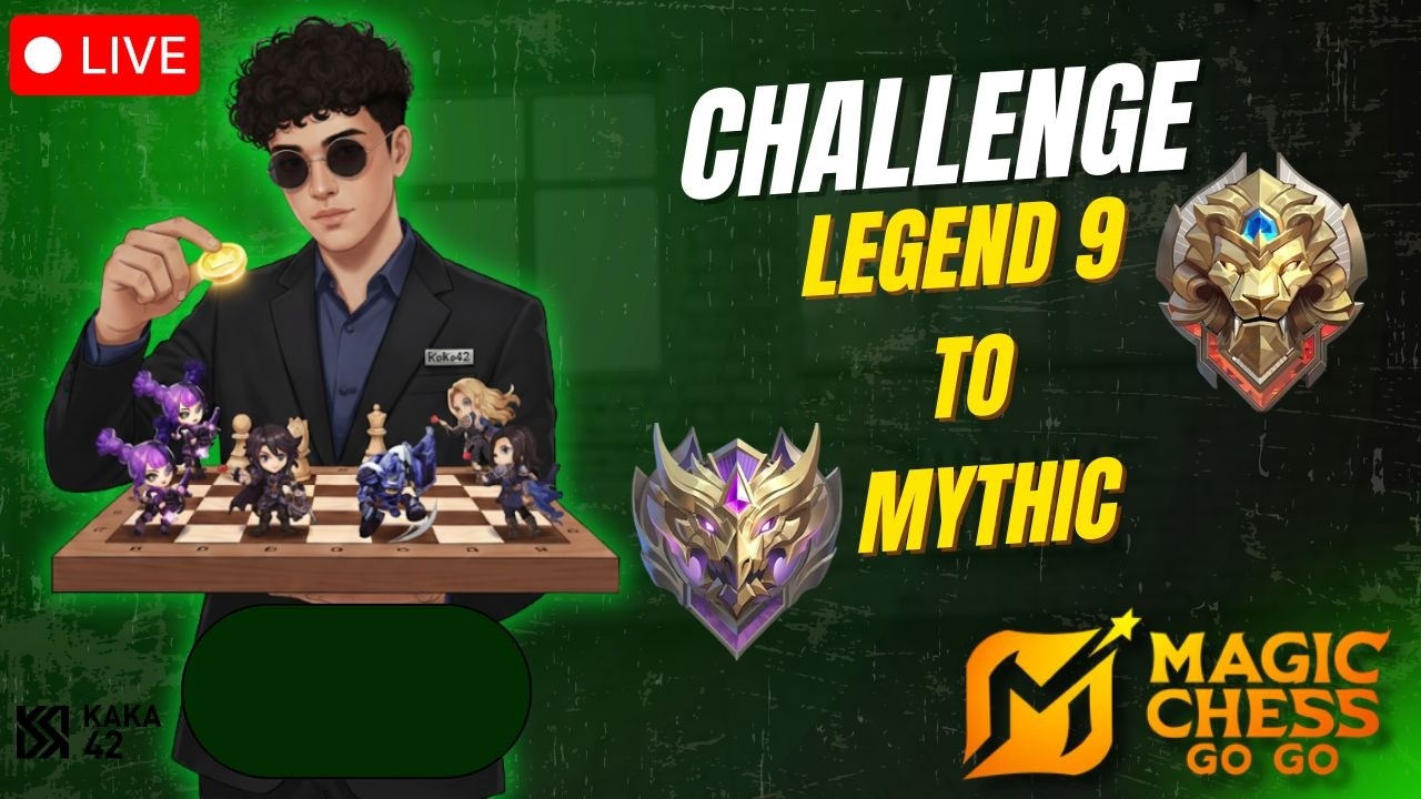 🔴LIVE | Legend III to Mythic Day 3 MCGG