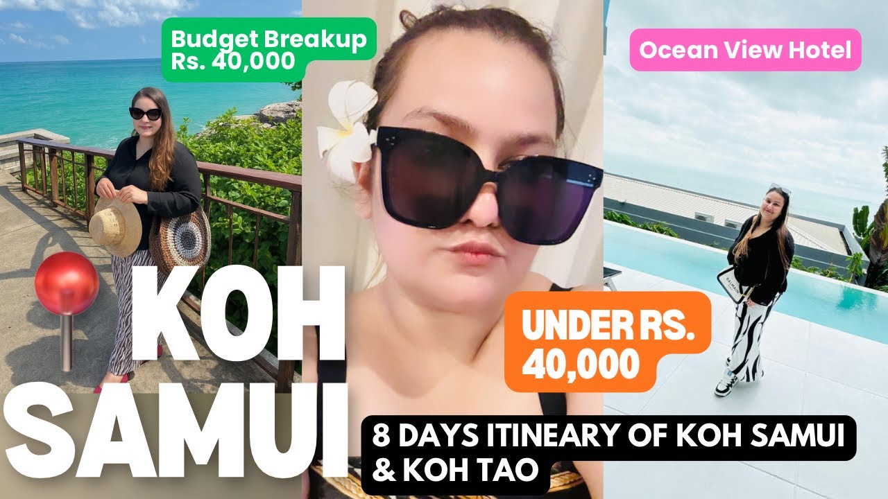 Koh Samui, Thailand Itinerary 2026 🇹🇭Complete Travel Guide, Budget,Places to visit & tips #travel 