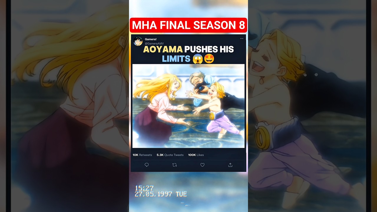 AOYAMA pushes his LIMITS 😱🤩 | #myheroacademia #edit #amv #mha #anime