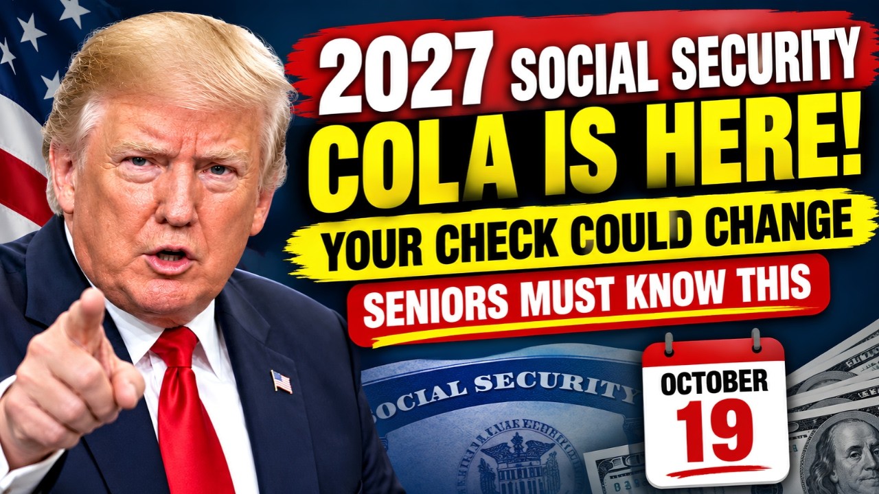 🚨 2027 Social Security COLA Is Here! Your Check Could Change &mdash; Seniors Must Know This
