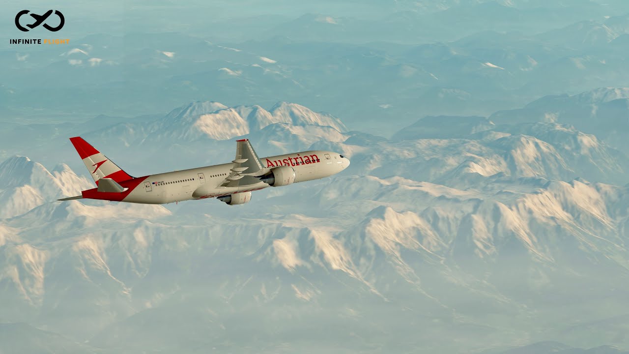 Infinite Flight GLOBAL: Newark (EWR) to Vienna (VIE) | Austrian | Boeing 777-200ER