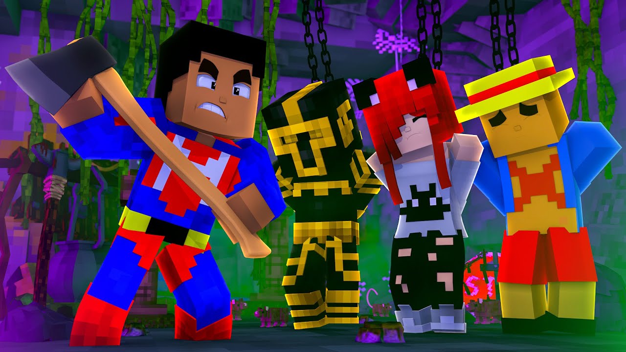 TORTURO A MIS AMIGOS YOUTUBERS EN MINECRAFT TROLL 😱