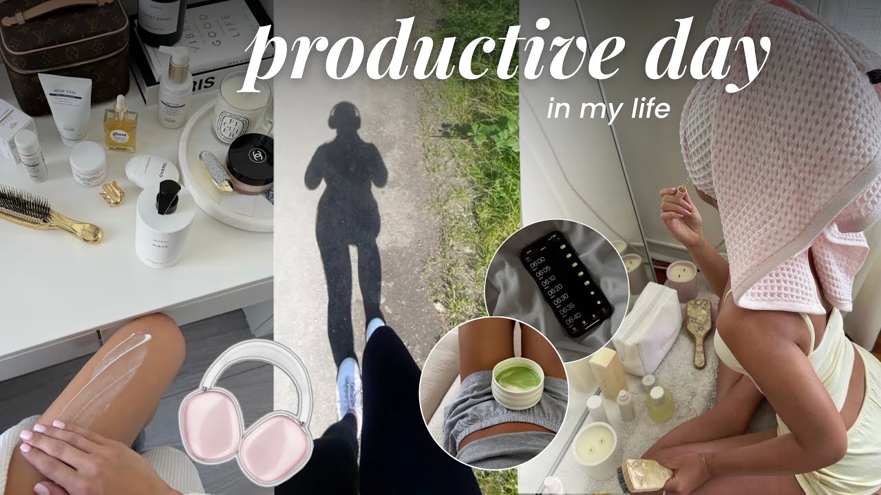 A PRODUCTIVE DAY IN MY LIFE: waking up early, working out, shopping & more! | agnesstol