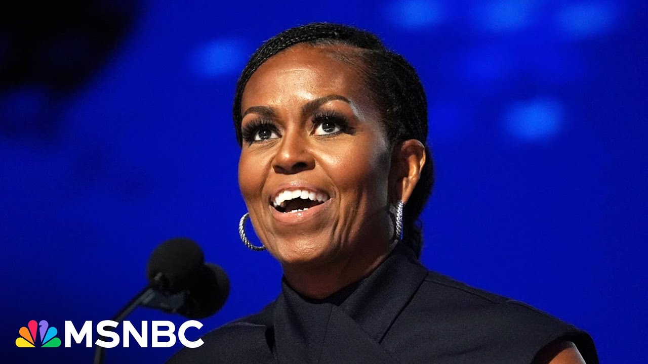 'Kamala Harris is more than ready for this moment': Michelle Obama endorses VP at DNC