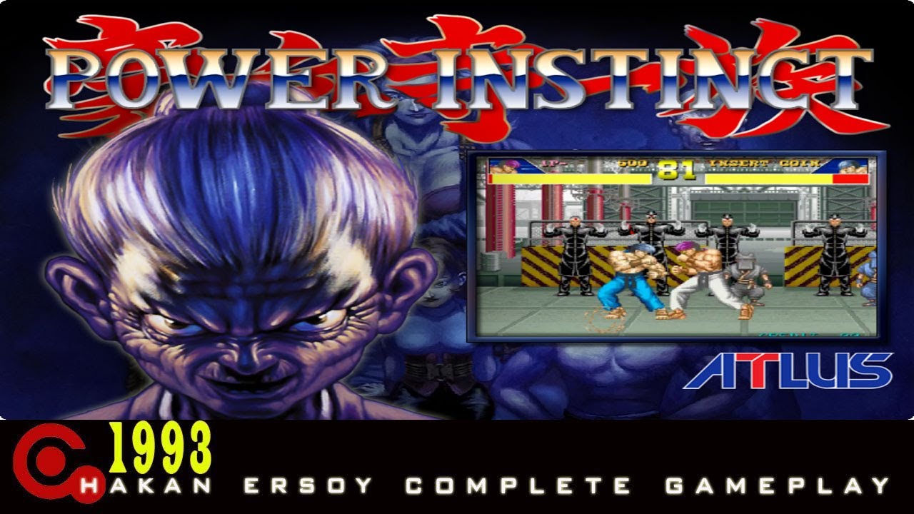 Power Instinct Gameplay - Arcade Machine Games - Best Atari Games [1993]