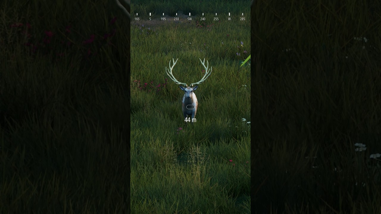 Legendary Sika Deer vs Compound Bow - Hunting Simulator 2 [PC] #shorts