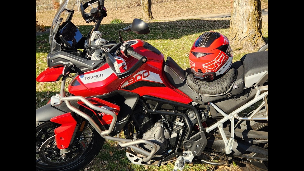 Triumph Tiger getting that Riding Itch