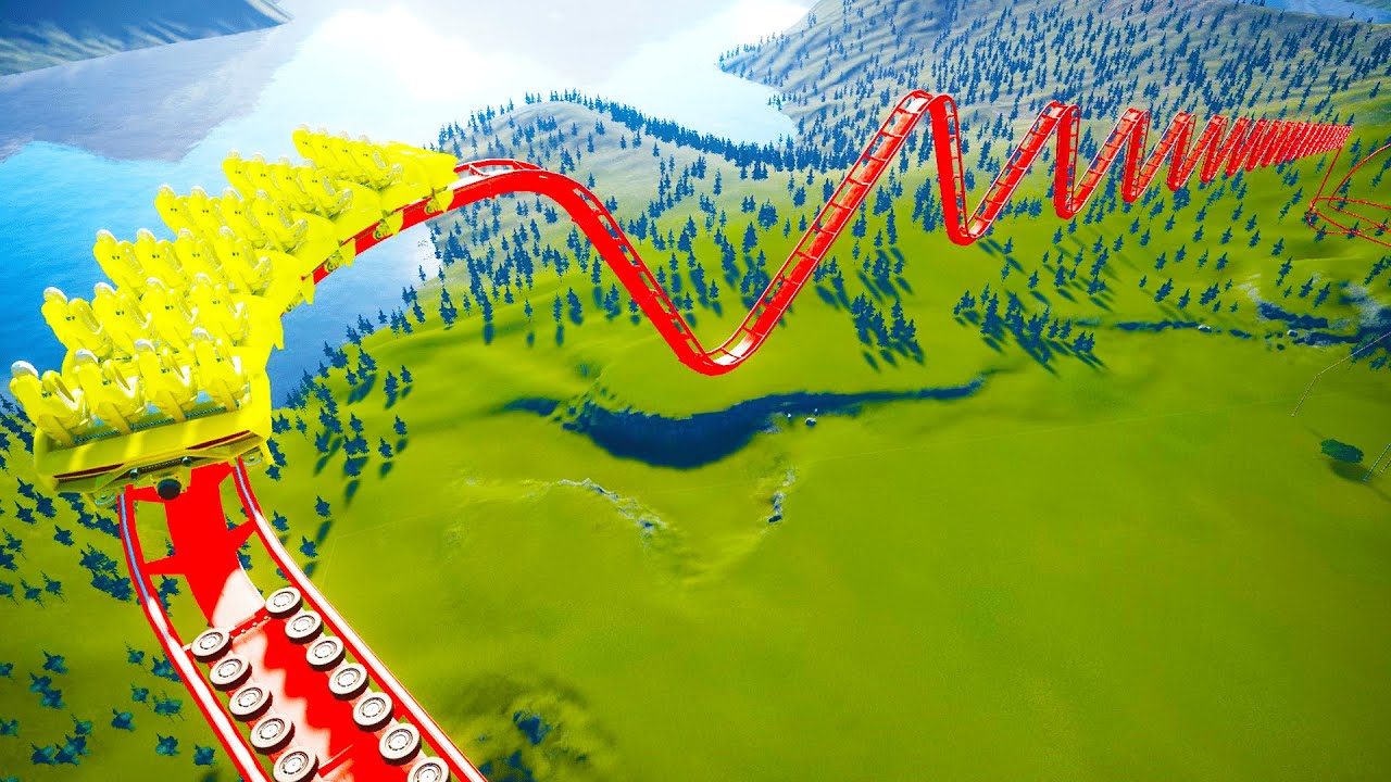 Triangles Down Roller Coaster – Planet Coaster