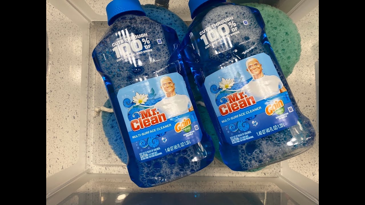 Mr. Clean with Gain 🌀 (2x) Fresh Water Sparkle