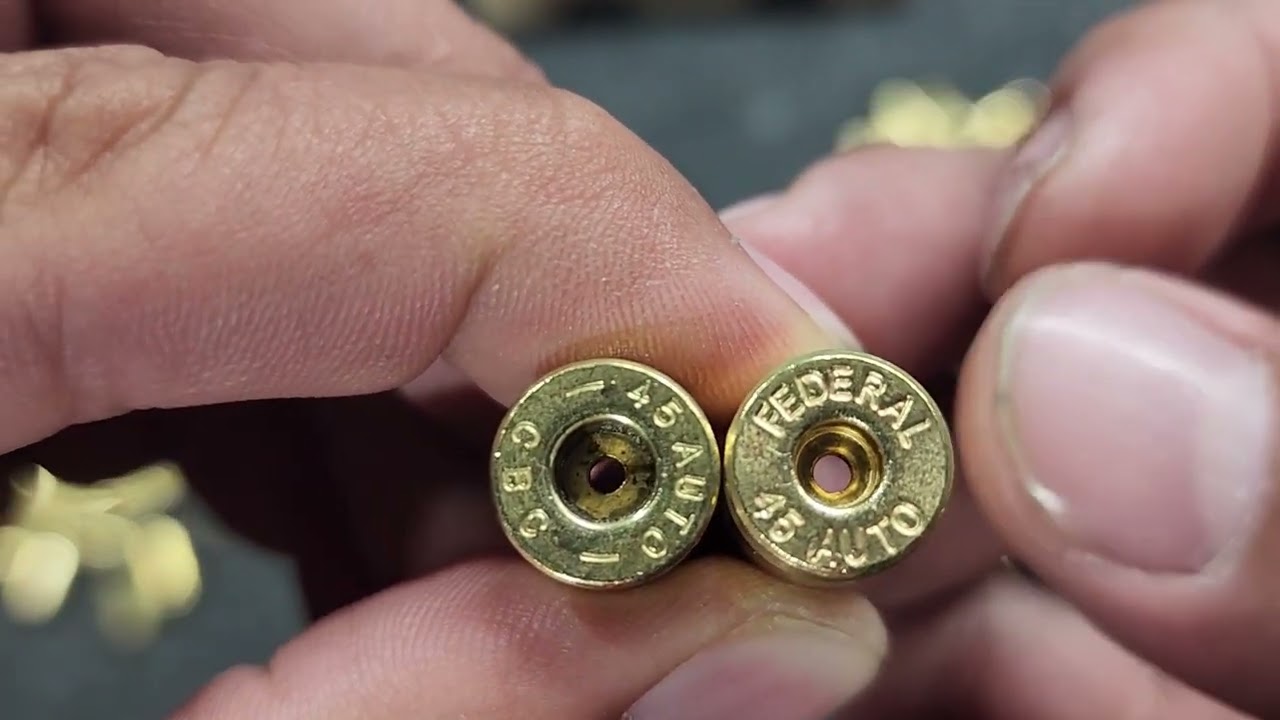 Fulminante Grande o Pequeño Para La 45 ACP?