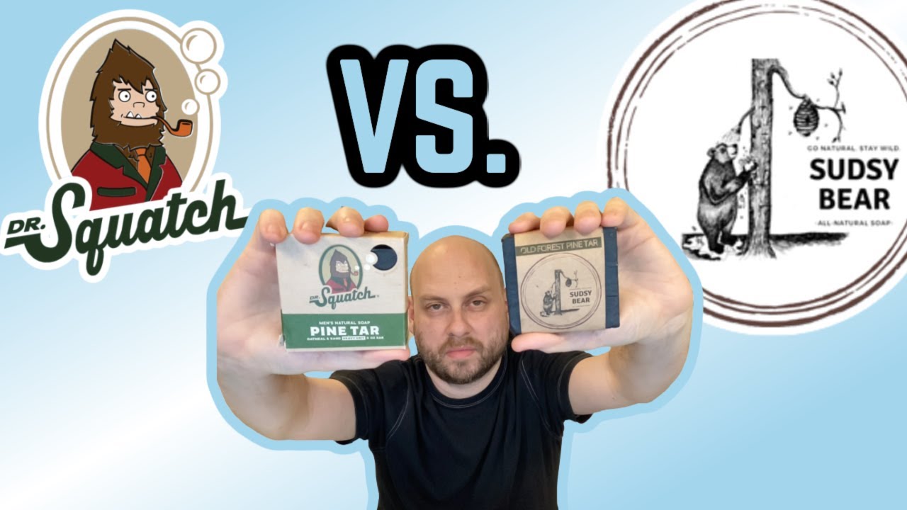 DR. SQUATCH vs. SUDSY BEAR! 11 Scents Compared!