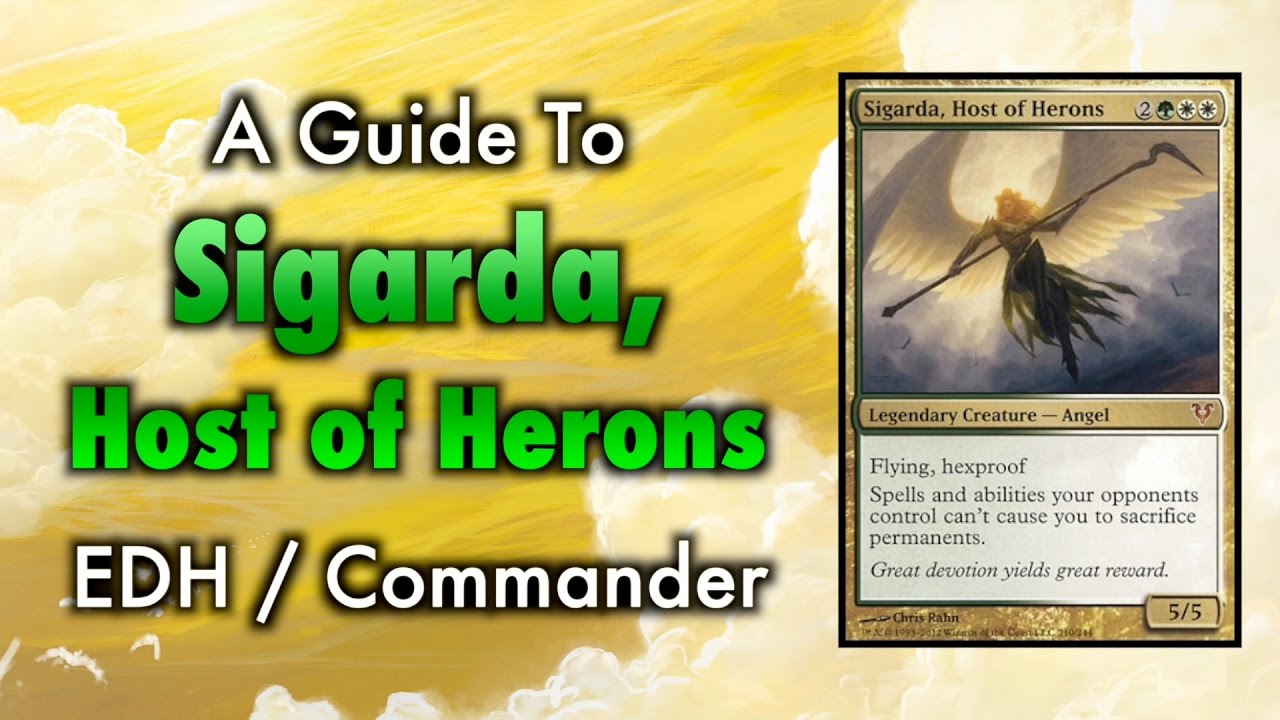 MTG — Руководство по Сигарде, Командиру Войска Цапель / EDH для Magic The Gathering