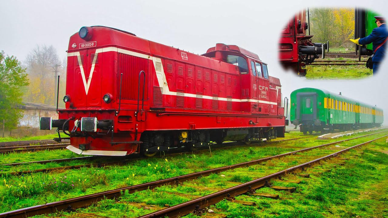 Manevră LDE125 69 0003-9 &icirc;n Oravița, jud. Caraș-Severin (23 10 2015)